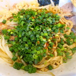 ラーメン二郎 - 青ネギ投下～♪