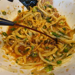 ラーメン二郎 - 赤酢投入～♪