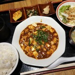 とうりえん - 麻婆豆腐定食（辛め）