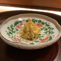 一心鮨 光洋 - ノコギリガザミの身とカニミソ和え