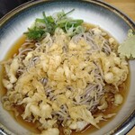 ふじ - 冷やしたぬきそば！丼が変わった！