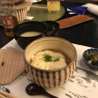いそべ 本店 - 春の京ゆば会席・緑風  湯葉かけご飯