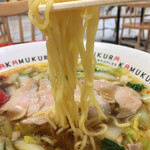 どうとんぼり神座 - 麺リフトアップ