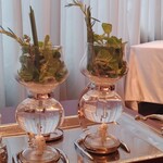 ASAHINA Gastronome - (2022/6 訪問)ハーブティー。ビジュアルがイケて過ぎｗ