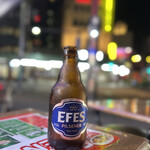 サライケバブ - エフェス　スタイナー　トルコのビール