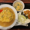 すいれん - 天津飯と若鶏の唐揚げのセット