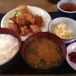 海門 - から揚げランチ