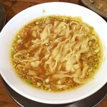 金町製麺 - 烏賊肝醤油そば