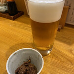 味のまる藤 - 生ビール