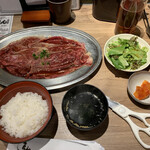 Yakiniku Hiroshouten - 上カルビ姿切りランチ　1,500円