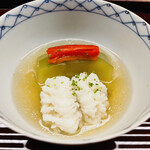 宮坂 - 中は　加茂茄子　鱧　パプリカ