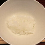 宮坂 - 見た目は　お粥のように水分たっぷりですが食べると芯がしっかりあって　超アルデンテ‼︎