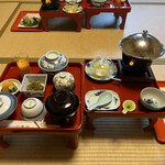 一乗院 - 勤行から帰るとお布団が片付けられ朝食が用意されておりました(人ﾟ∀ﾟ*)♡