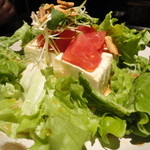 ぼちぼち - 豆腐とトマトのサラダ