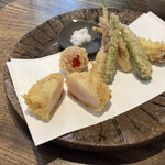 手打ち蕎麦 成冨 - ＊ 帆立天