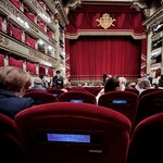 Teatro alla Scala - 二ヶ月前に予約サイトで調べていたら左寄りのL列という良い席が空いていた