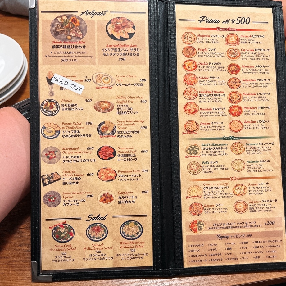 メニュー写真 : ニコチカ （nicochica） - 新宿三丁目/イタリアン