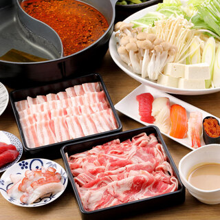 大好評！しゃぶしゃぶ食べ飲み放題