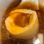 らぁ麺や 嶋 - 煮卵