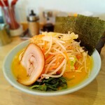 Ramemmagokoroya - 醤油野菜ラーメン（大盛）1000円