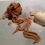 フロリレージュ - 小布施の栗を使ったモンブラン（お友だちのデザート）