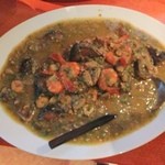 エコ ロロニョン - 6回目2013年3月9日オフ会　おくらと魚介の煮物