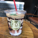 LOVE ESPRESSO - チョコミントのドリンク