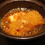 アカ - フカヒレと車海老のアヒージョ