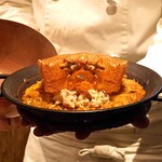 アカ - 毛蟹のパエリア