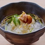 Ochazuke（boiled rice with tea）(plum)