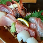 話食庵 - お刺身盛り合わせ