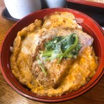 Soba Koubou Jakuan - セットのミニカツ丼