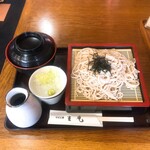 Soba Koubou Jakuan - ザルそばとミニカツ丼セット