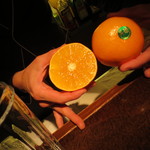 バー クラスター - マスターに断面撮らせて貰いました。ジューシー♪