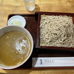 Sobadokoro Yanagiya - カレーつけ麺（汁温）そば