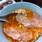 Gansoniyutantammenhompo - ニュータンタン麺中辛チャーシューのトッピング