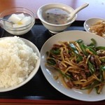 中華料理 永豊楼 - 牛肉細切りピーマン炒め（700円）