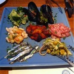 海鮮イタリアン食堂 Fish House MARIO Bocca - 一品料理の盛り合わせ