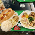 EVA air lounge The STAR - 炭水化物ばかり（笑）