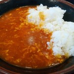 丸亀製麺 - トロみのあるトマたまカレー