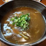 手打ちそば 庄八 - カレーそば(肉入り)