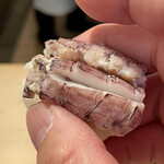 登喜和鮨 - 地物の蝦蛄海老雄雌蒸し