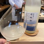 登喜和鮨 - 霞始靆/純米吟醸うすにごり/新潟県新発田市/金升酒造