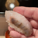 登喜和鮨 - 地物の鰆背中塩〆一週間