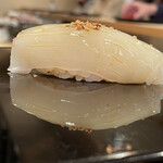 登喜和鮨 - 地物の剣崎烏賊(新潟では赤烏賊)