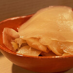 登喜和鮨 - ガリ