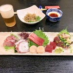 十八番 - ちょい刺し盛り。