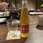 琵琶湖畔 おごと温泉 湯元館 - 糖質オフするため全員 烏龍茶です❣️