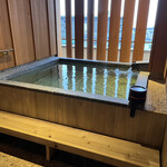 琵琶湖畔 おごと温泉 湯元館 - なんと言っても部屋風呂最高❣️