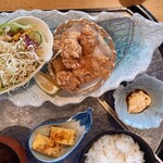 寿司龍 - 寿司屋にきて？から揚げ定食